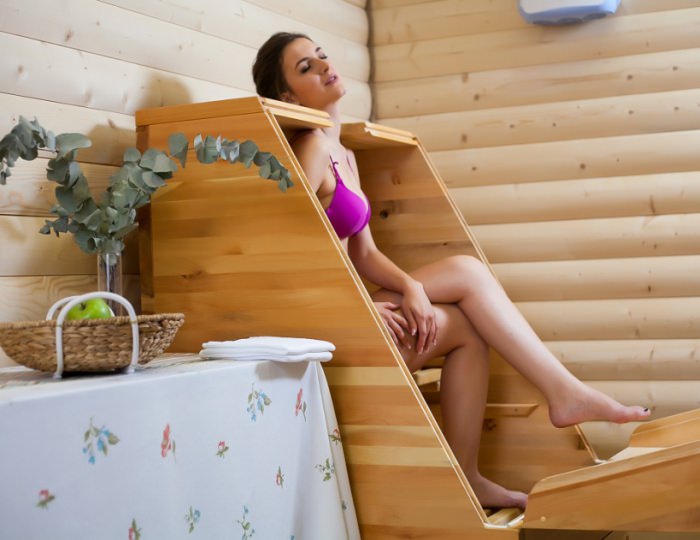 Мини-сауна «Кедровая бочка» - Отель Foresta Festival Park / Фореста Фестиваль Парк