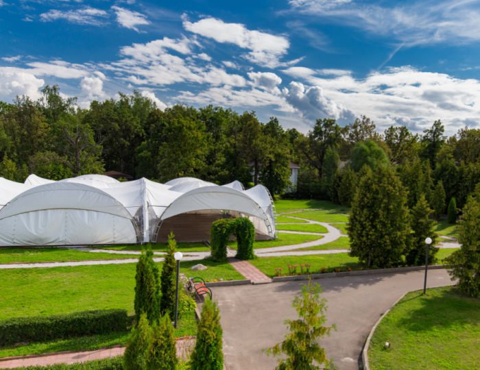 Универсальный шатёр «Парус» - Отель Foresta Festival Park / Фореста Фестиваль Парк