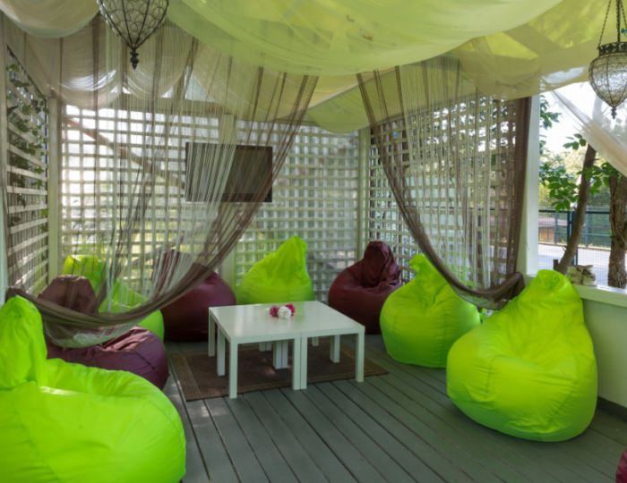 Летняя веранда - Отель Foresta Festival Park / Фореста Фестиваль Парк