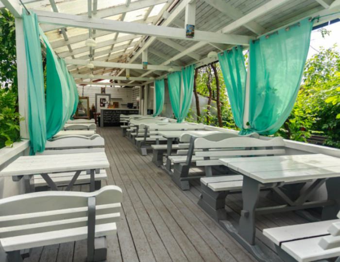 Летняя веранда - Отель Foresta Festival Park / Фореста Фестиваль Парк