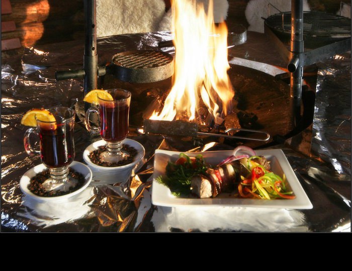 Гриль беседки - Отель Foresta Festival Park / Фореста Фестиваль Парк